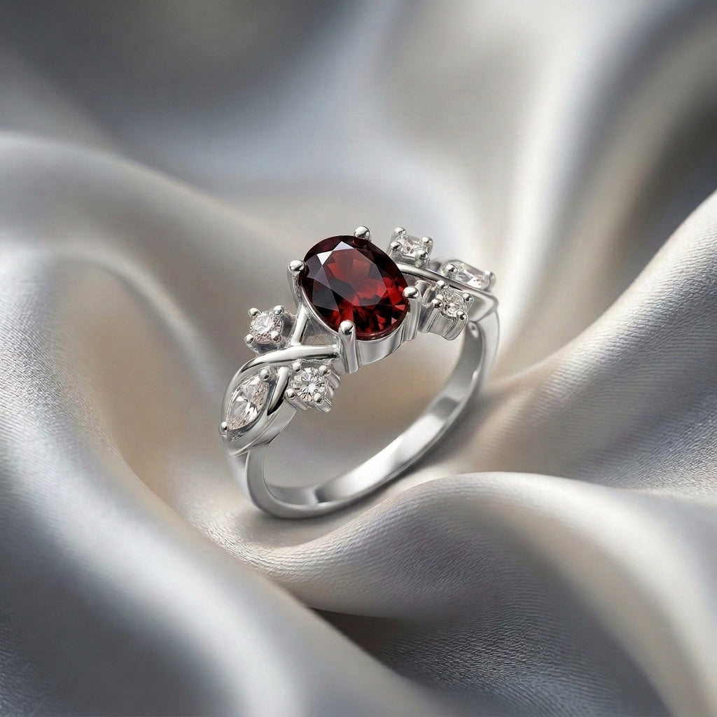 The Bloom Ring – Nature-Inspired Leaf & Vine Design
