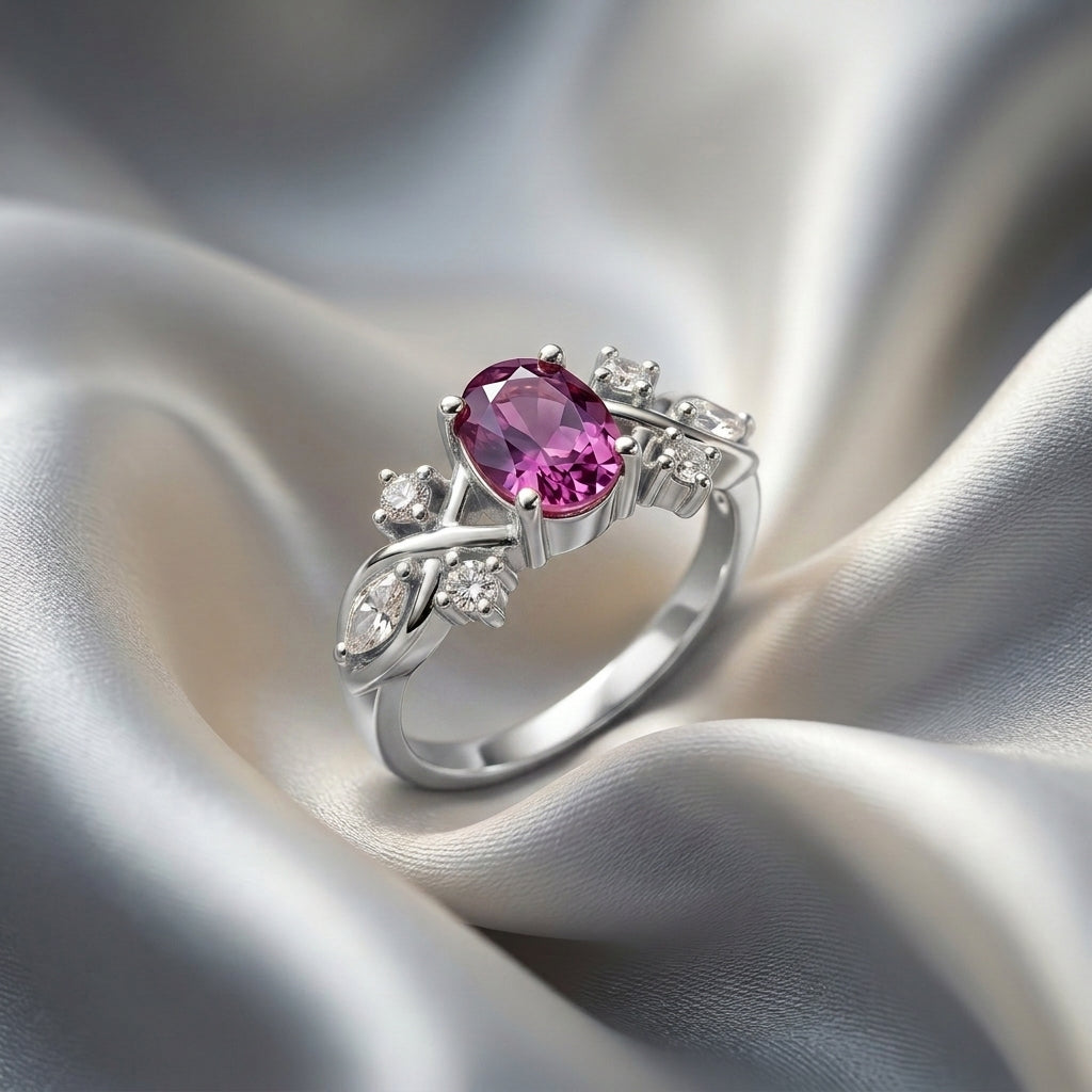 The Bloom Ring – Nature-Inspired Leaf & Vine Design