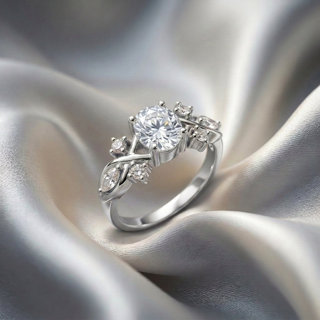 The Bloom Ring – Nature-Inspired Leaf & Vine Design